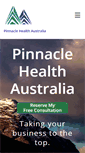 Mobile Screenshot of pinnaclehealth.com.au